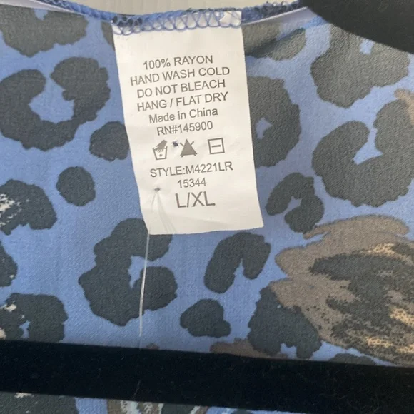 💙NEW Floral/Leopard Print Swim Coverups - Picture 3 of 5